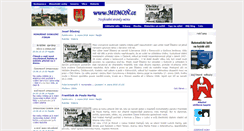 Desktop Screenshot of mimon.cz